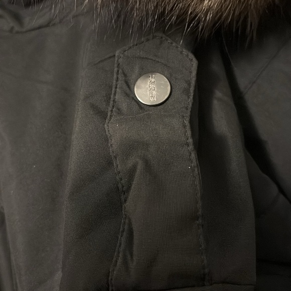 Vintage Savage Real Marmot Fur Removable Collar Jacket size M (46). - Picture 11 of 16